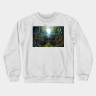 Abstract Metal Crewneck Sweatshirt